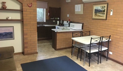 Appartement Familial, 2 chambres, cuisine, vue établissement (Unit 7)