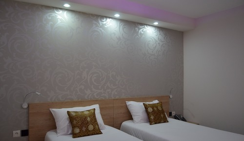 Chambre avec lits jumeaux, vue jardin