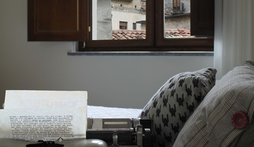 Chambre Double, balcon, vue ville