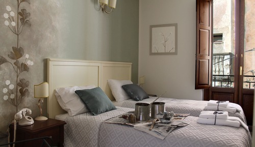 Chambre avec lits jumeaux