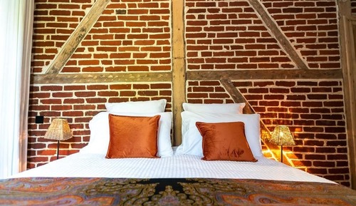 Chambre Double Classique, 1 grand lit, côté jardin