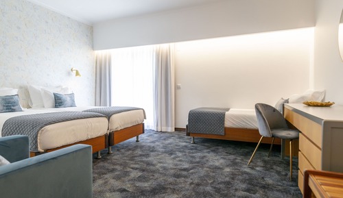 Chambre Quadruple, balcon