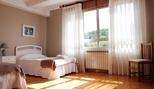 Chambre avec lits jumeaux