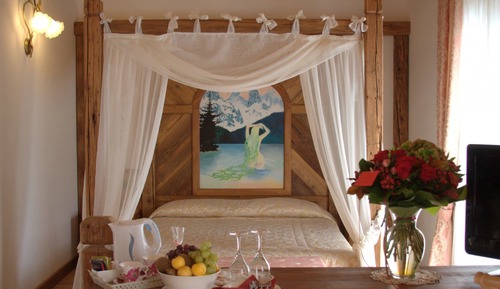 Chambre Double ou avec lits jumeaux, terrasse, vue lac