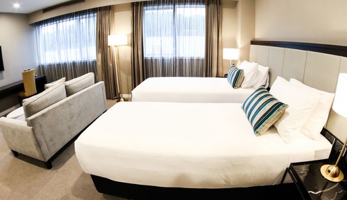 Chambre Deluxe, 2 lits une place