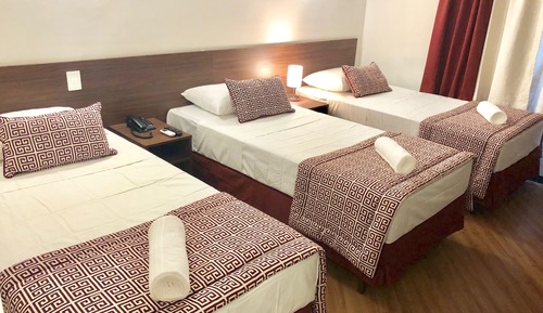 Chambre Triple Deluxe, 3 lits une place, non-fumeurs
