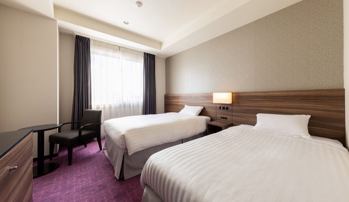 Chambre avec lits jumeaux, non-fumeurs (For 1 Guest)