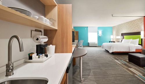 Studio, 1 très grand lit, accessible aux personnes à mobilité réduite (Hearing)