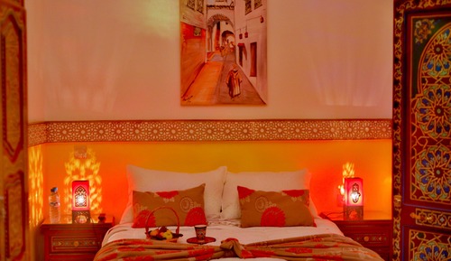 Chambre Double Design, salle de bains attenante, dans la tour (Zummurud)