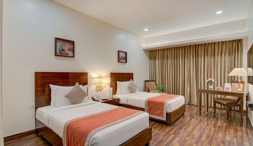 Chambre Exécutive avec lits jumeaux