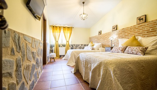 Chambre Quadruple Deluxe, vue montagne