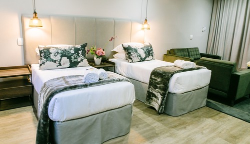 Chambre avec lits jumeaux