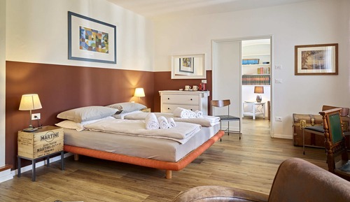 Suite Junior, salle de bains attenante