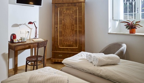 Chambre Double ou avec lits jumeaux, salle de bains privée (External)