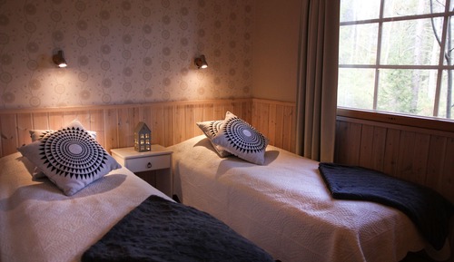 Chambre avec lits jumeaux