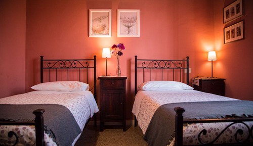 Chambre avec lits jumeaux