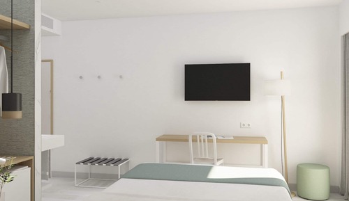 Chambre Double Supérieure, balcon