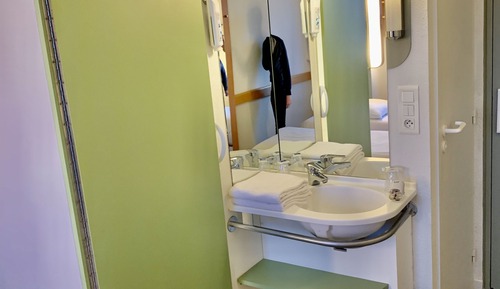 Chambre avec lits jumeaux, 2 lits une place