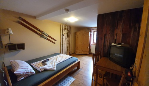 Chambre Double, salle de bains privée, vue jardin (Zimmer Nr. 4&6)