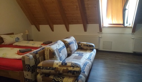 Suite, salle de bains privée (Familienzimmer Nr. 8)