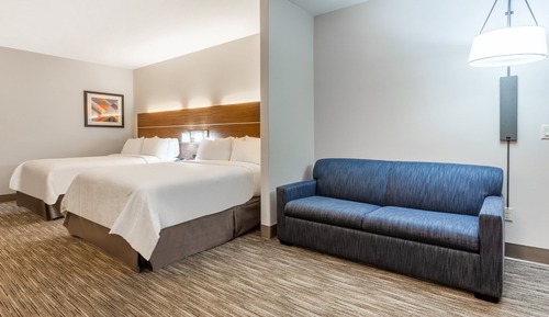 Suite, 2 grands lits, accessible aux personnes à mobilité réduite (Communication, Accessible Tub)