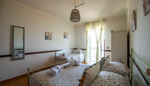 Chambre Triple Panoramique, balcon, vue mer