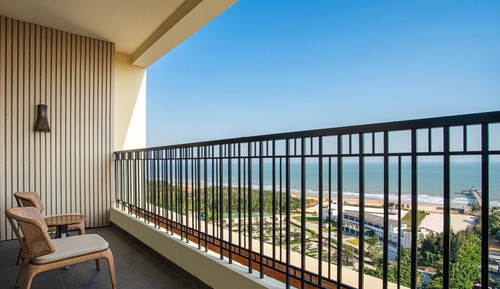 Suite, 1 chambre, balcon, vue mer