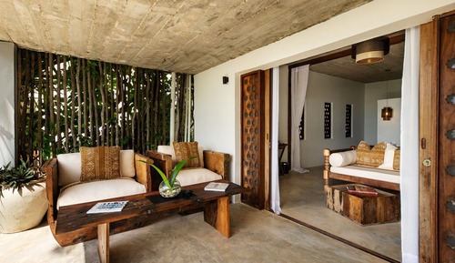 Villa Lune de Miel, 1 chambre, piscine privée, en front de plage