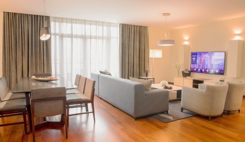 Appartement, 2 chambres, balcon, vue ville