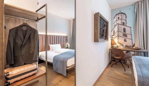 Chambre Standard, 1 lit une place, balcon