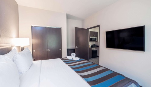 Suite, 1 très grand lit, accessible aux personnes à mobilité réduite (Bathtub W/grab Bars)