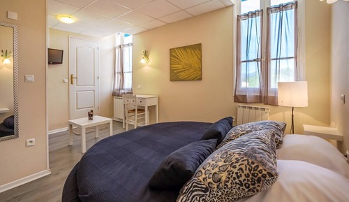 Chambre Double Supérieure, vue jardin