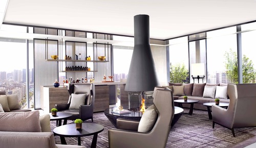 Suite Club, 1 très grand lit, vue ville