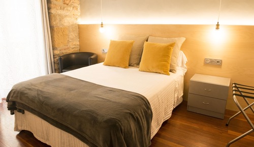Chambre Double, salle de bains commune