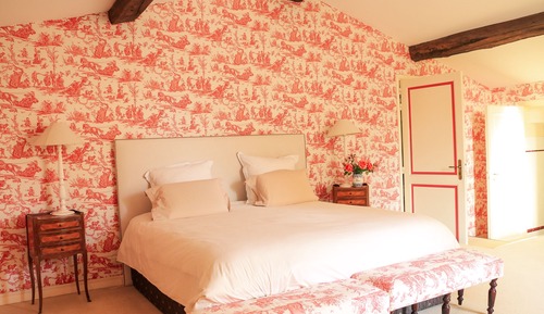Suite, salle de bains privée, vue vignoble