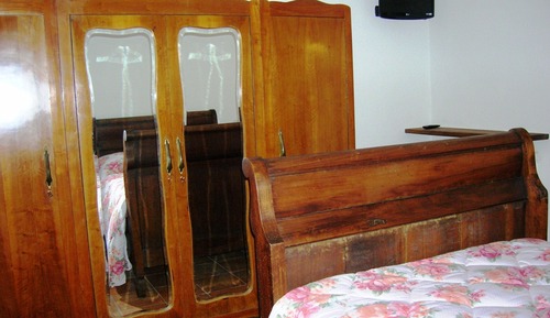 Chambre Quadruple, salle de bains commune (Camera 4)