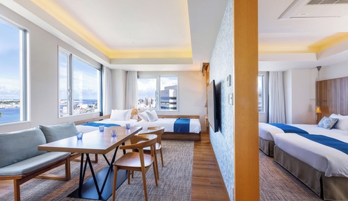 Chambre « Premier » avec lits jumeaux, non-fumeurs (River Side, for 4 pax)