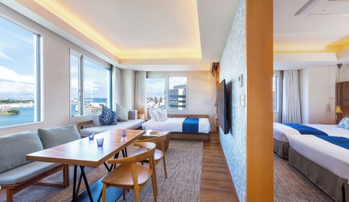 Chambre « Premier » avec lits jumeaux, non-fumeurs (River Side, for 3 pax)