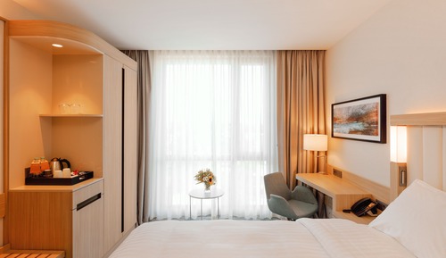 Chambre Standard, 1 grand lit, non-fumeurs, vue ville