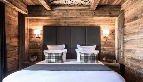 Chambre Classique Double ou avec lits jumeaux, terrasse, vue montagne (Chambre Marguerite)