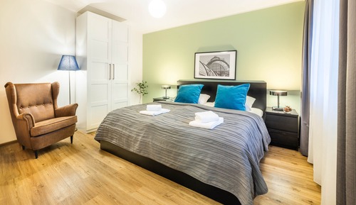Suite, 1 chambre, balcon (50m2)