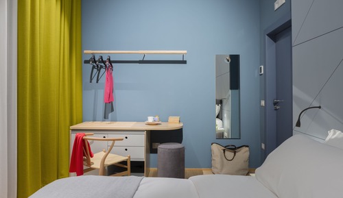 Chambre Double Standard, vue cour intérieure