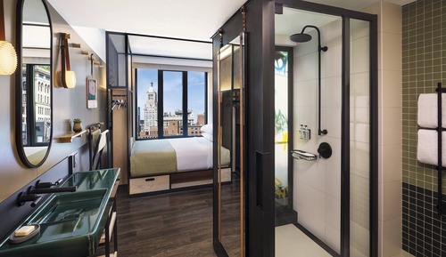 Chambre, 1 grand lit, non-fumeurs