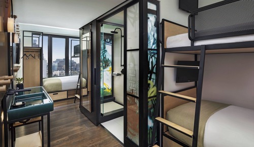 Chambre, plusieurs lits, non-fumeurs (Quad Bunk)