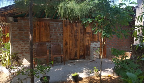 Chambre Triple Familiale, vue jardin