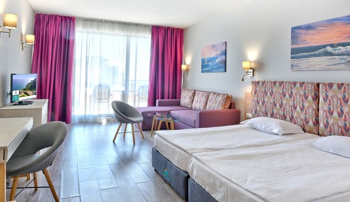 Chambre Standard Double ou avec lits jumeaux, vue mer