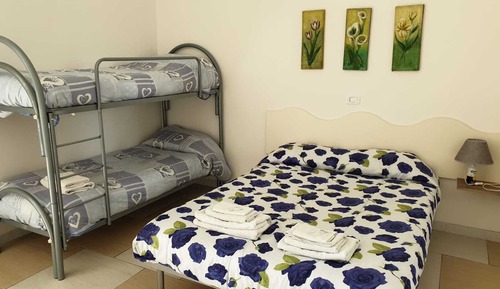 Chambre Quadruple Confort, vue ville