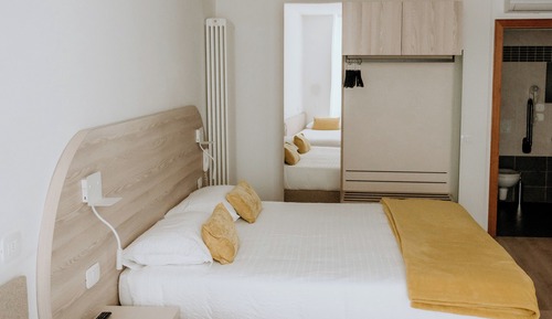 Chambre Quadruple Confort, vue ville