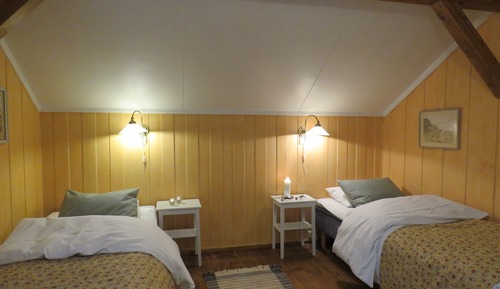 Chambre Double, vue montagne