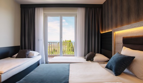 Chambre Double Supérieure, balcon